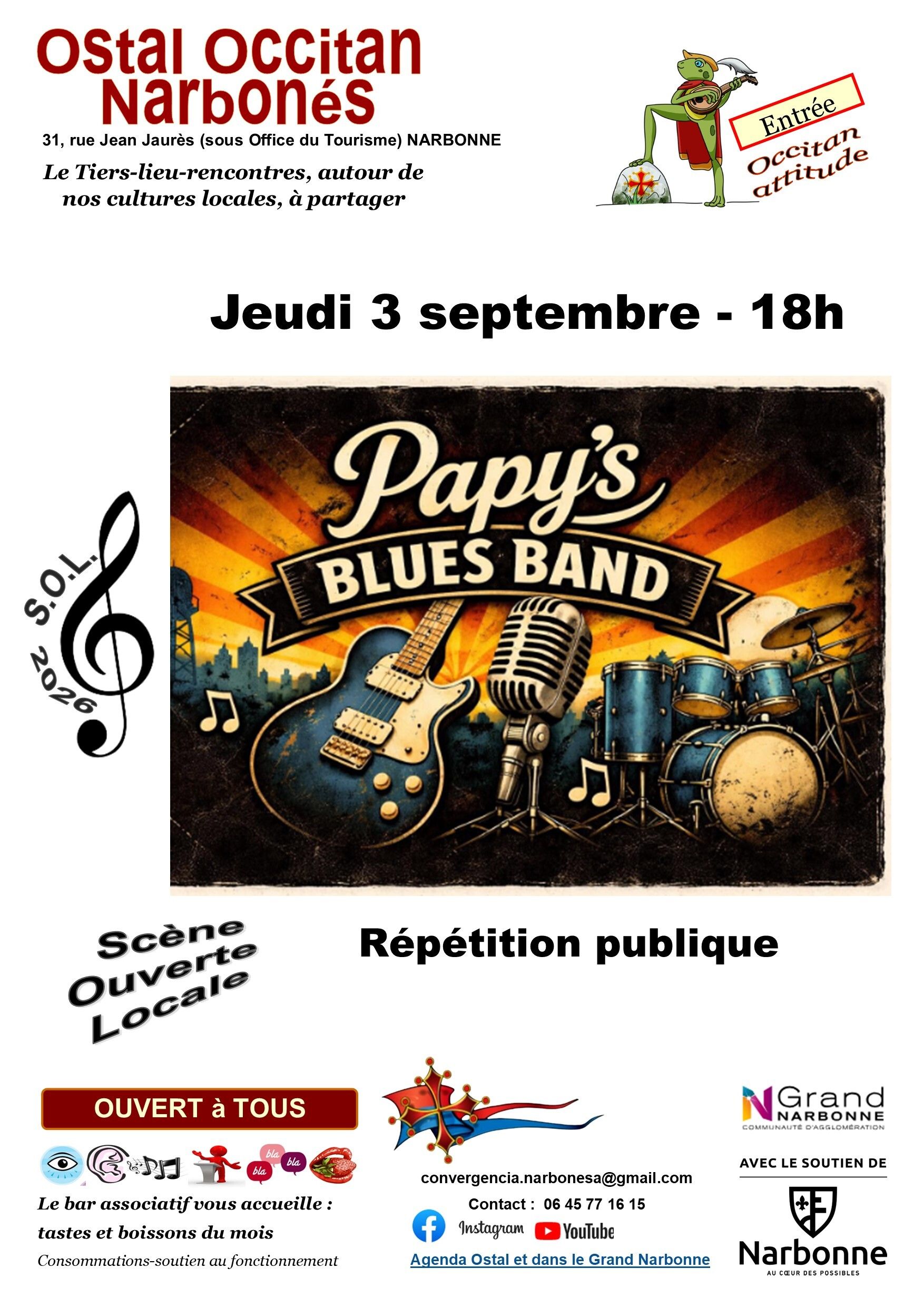Papy's Blues Band-SOL
