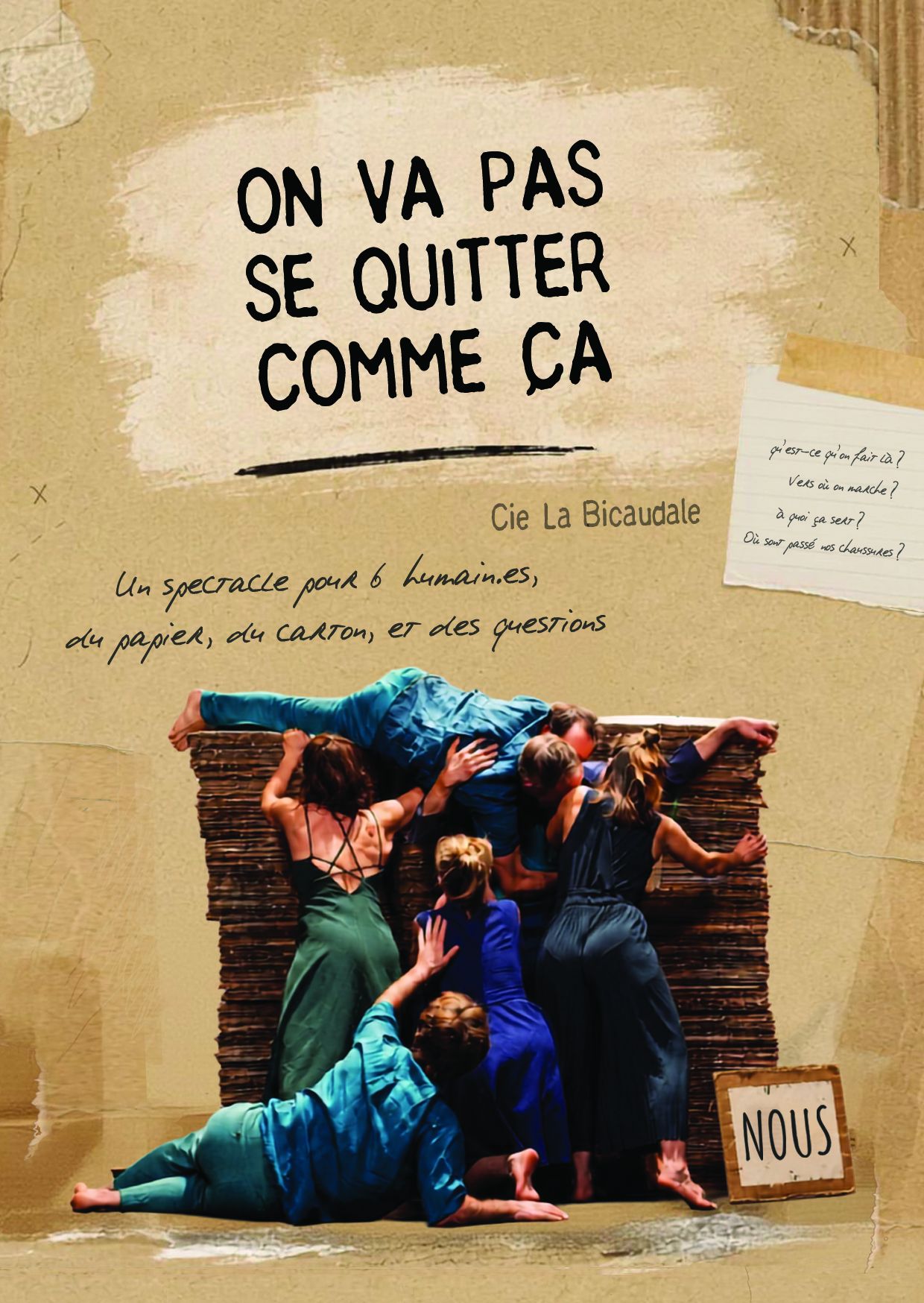 On va pas se quitter comme ça