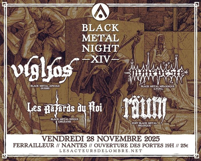 BLACK METAL NIGHT XIV : RÄUM