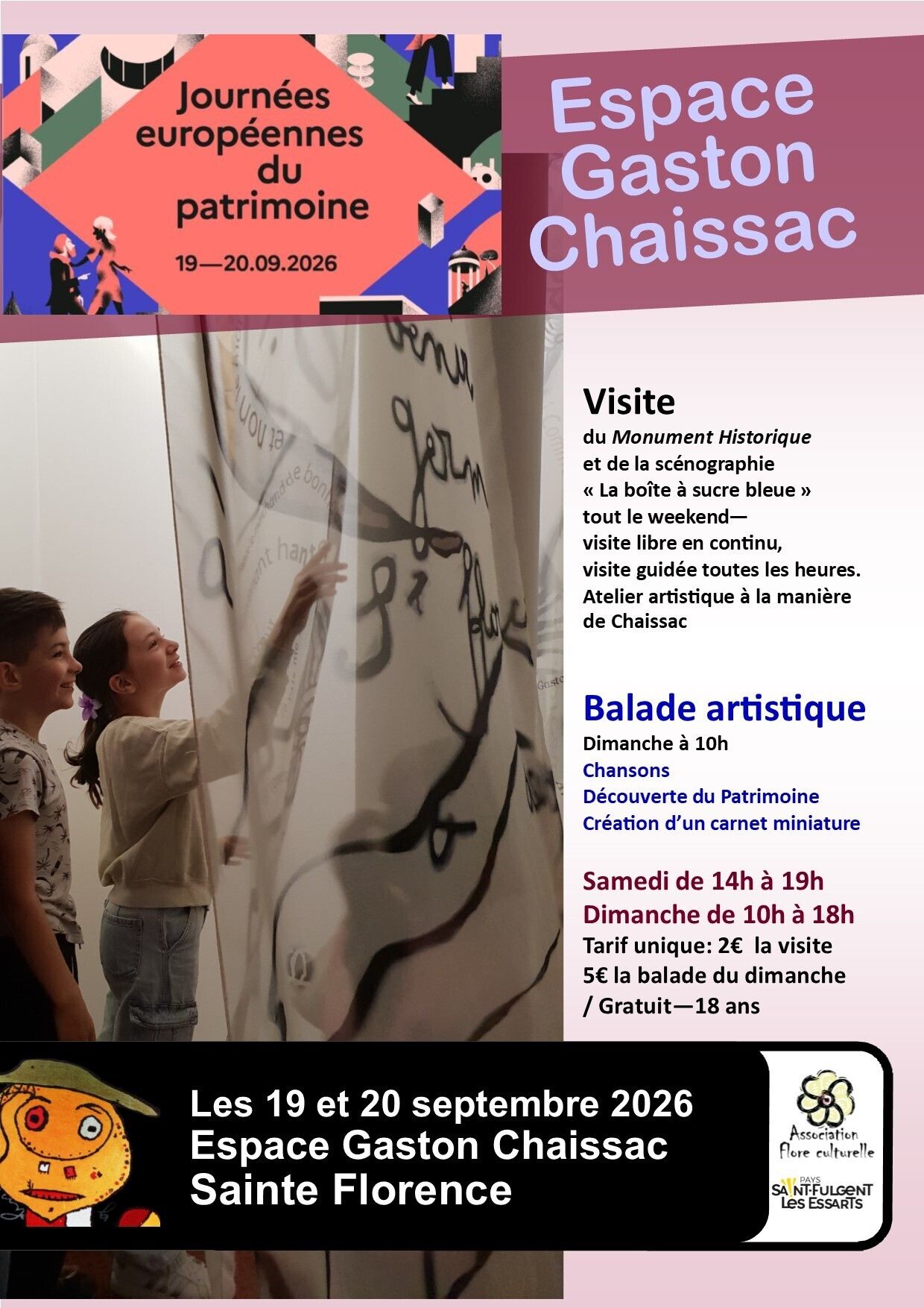 Visite de la "La boîte à sucre bleue"