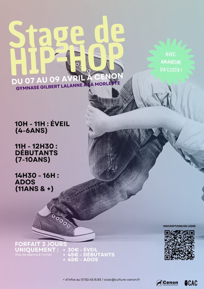 Stage Hip-Hop : Vacances d'avril