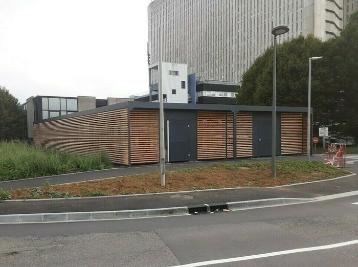 Stand vélo Dérailleurs 14 pour l'inauguration du parking vélo du CHU de Caen