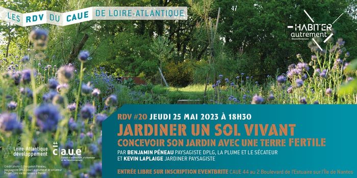 JARDINER UN SOL VIVANT
CONCEVOIR SON JARDIN AVEC UNE TERRE FERTILE