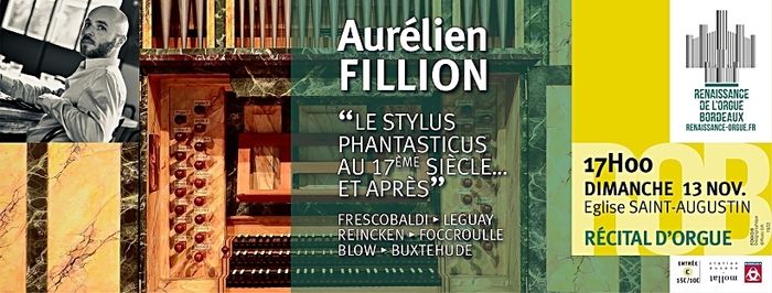 Récital d'orgue avec Aurélien Fillion