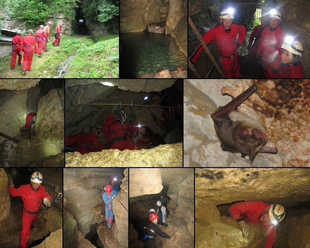 Initiations spéléo à la grotte d'Orchaise