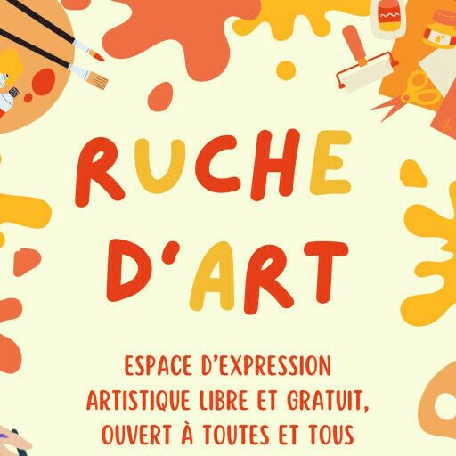 Ruche d'Art : atelier de pratique artistique libre