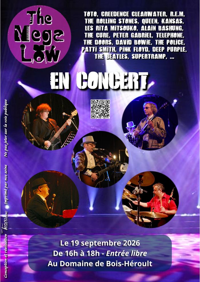 Affiche — Concert du groupe The Magalow
