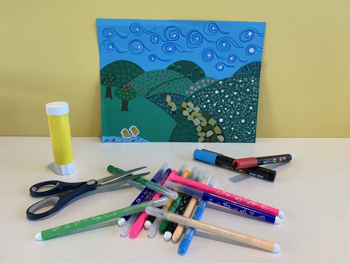 Construis ton paysage – Atelier créatif – 7-9 ans