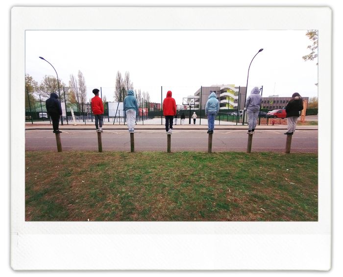 Exposition photographique "Corps dans l'espace urbain" par des élèves du collège de Guinette