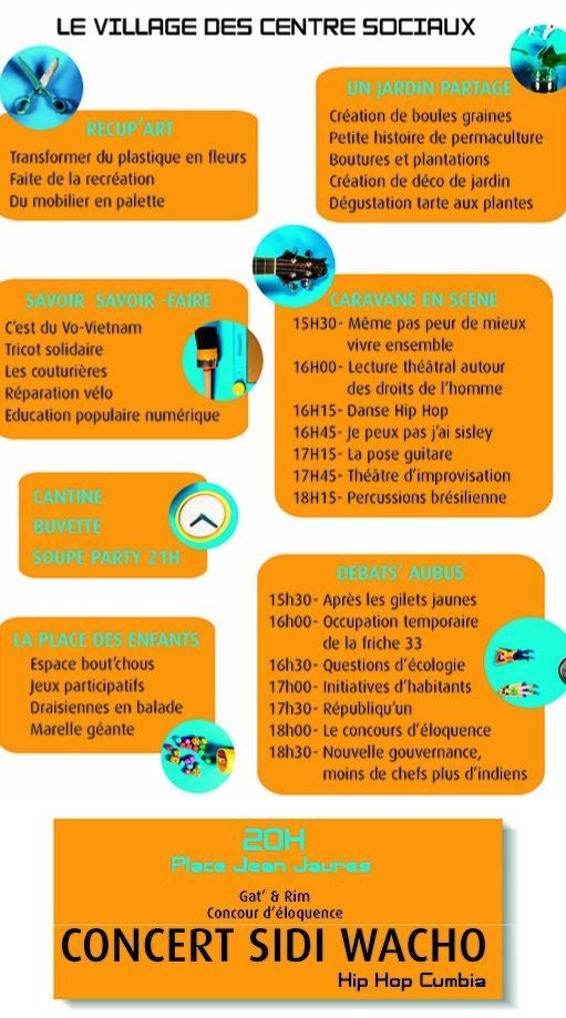 (Fête) Village des centres sociaux