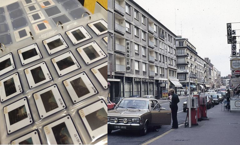 PROJECTION DE DIAPOSITIVES #Boulogne 70's