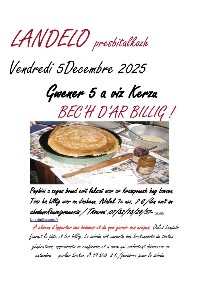 bec'h ar billig