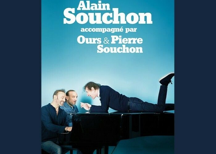 Alain Souchon accompagné par Ours et Pierre  Souchon