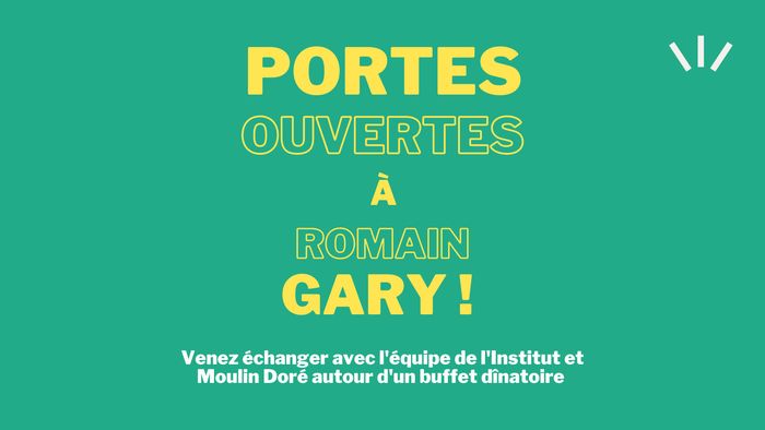 PORTES OUVERTES À L’INSTITUT FRANÇAIS DE JÉRUSALEM – ROMAIN GARY