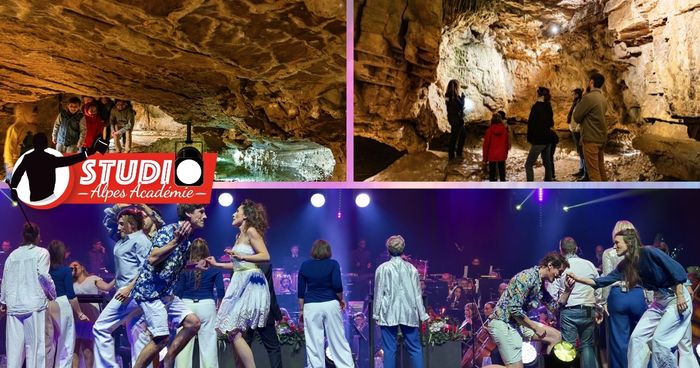 Visite de la grotte supérieure et concert