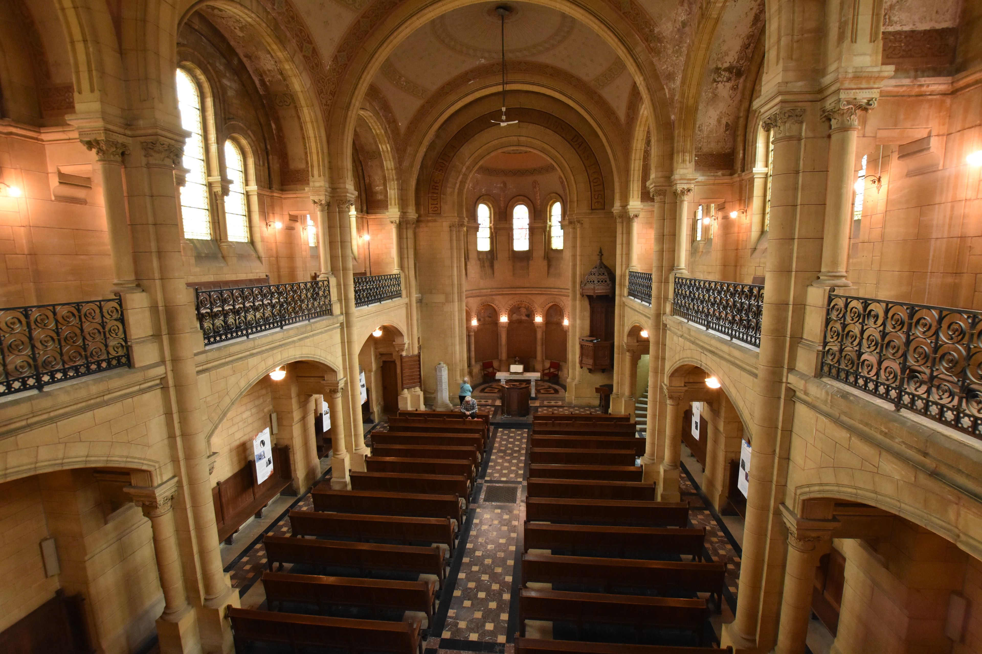 Visite du temple protestant