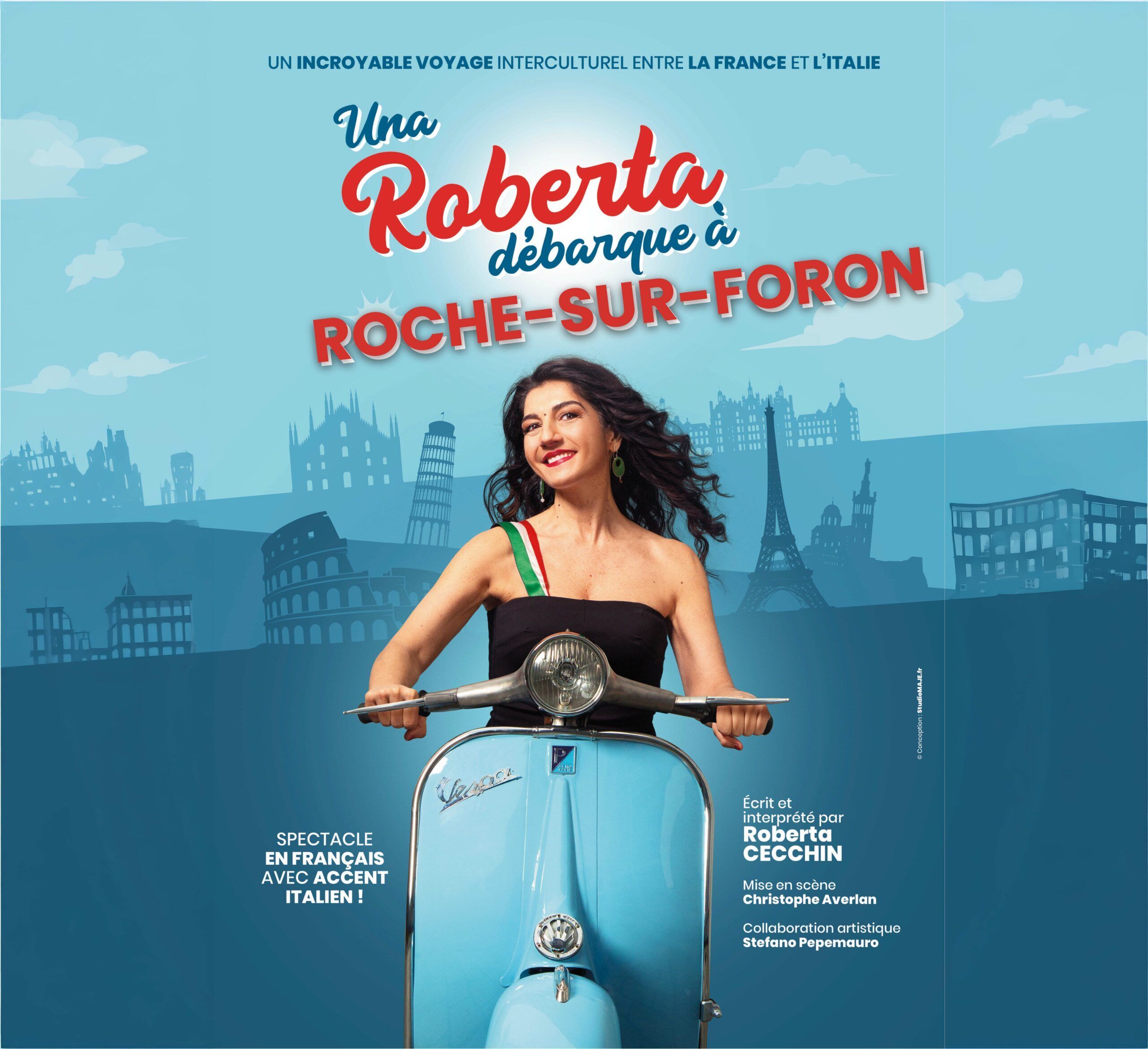 Una Roberta débarque à Roche-sur-Foron