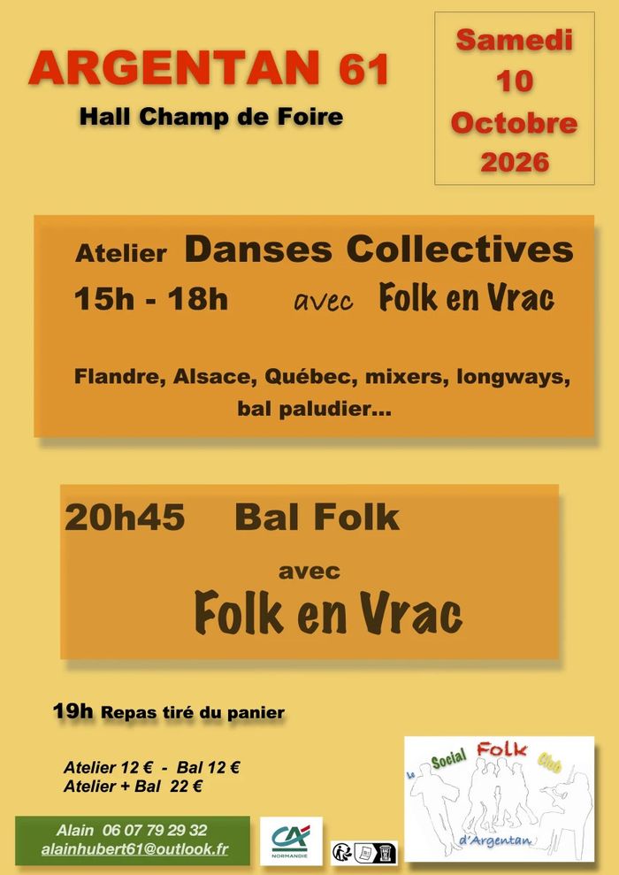 Affiche — Bal folk - Atelier