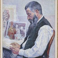 Le portrait de Terrus par Maximilien Luce