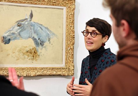 Médiation dans les salles du musée : visites flash