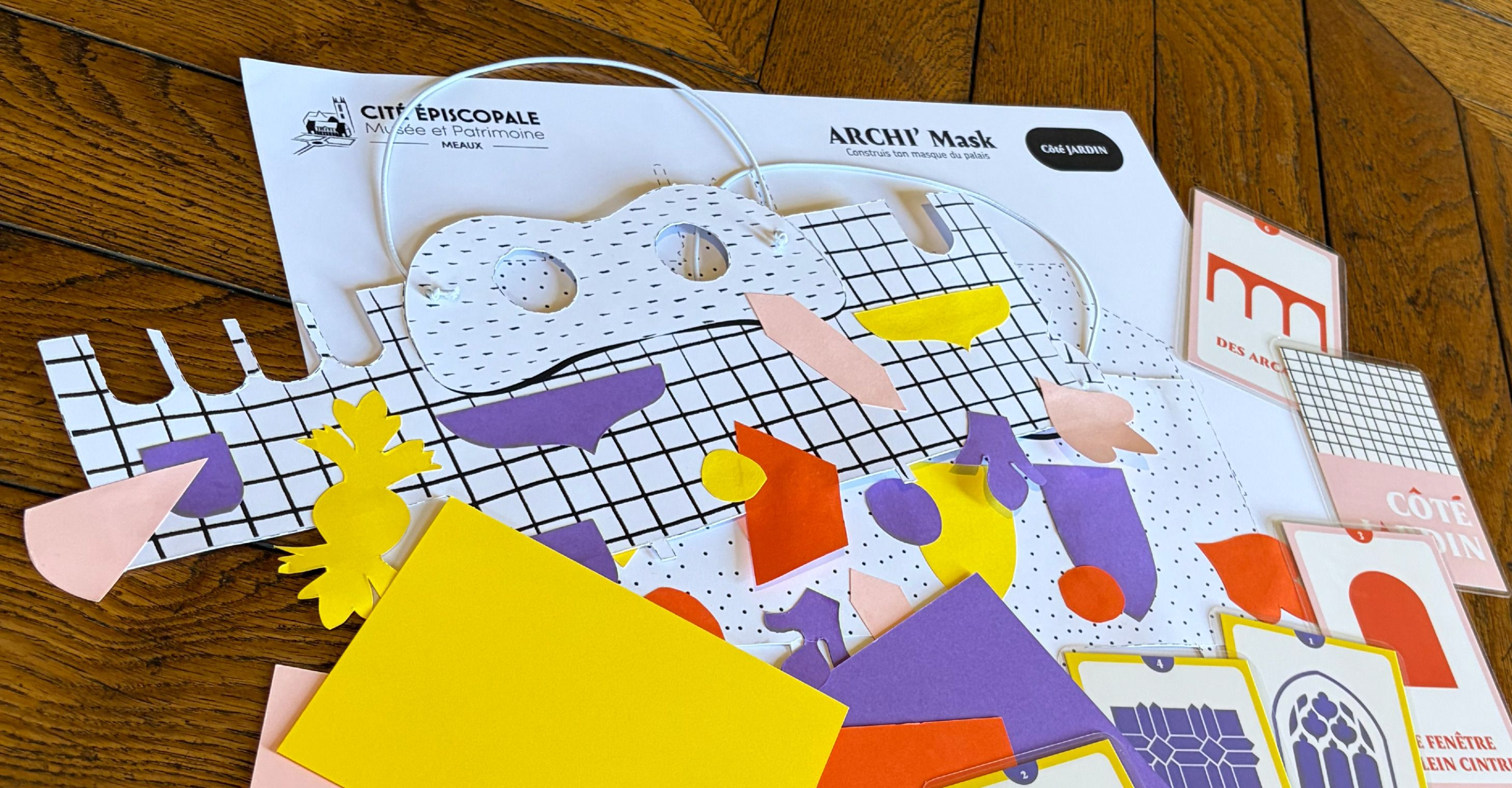 Archi masque, une animation du Week-end Archi famille !