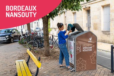 Permanence borne à déchets alimentaires