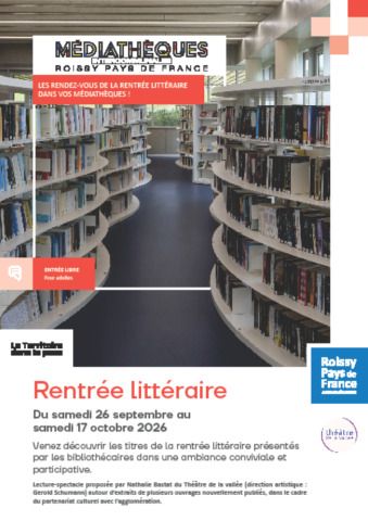RENTRÉE LITTÉRAIRE