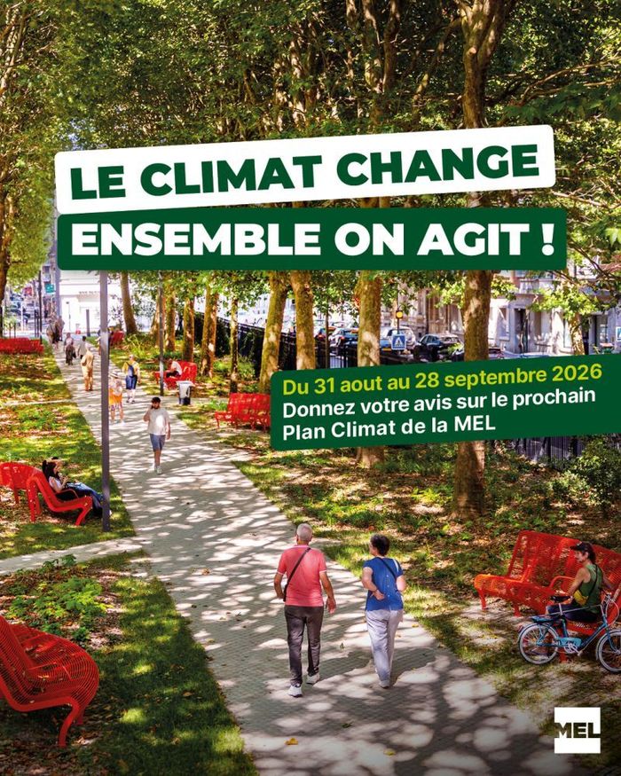 Entreprises, collectivités, associations : votre voix compte pour le futur Plan Climat de la MEL