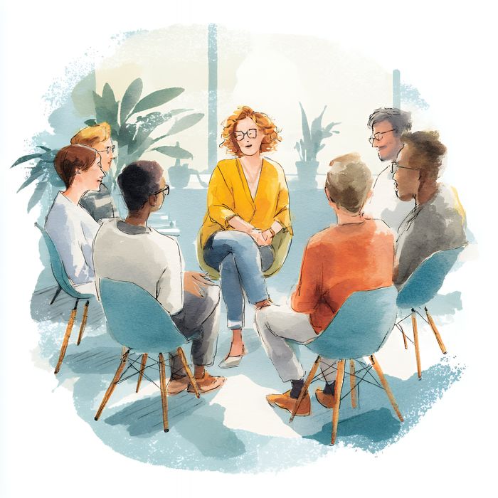 Café conversation
