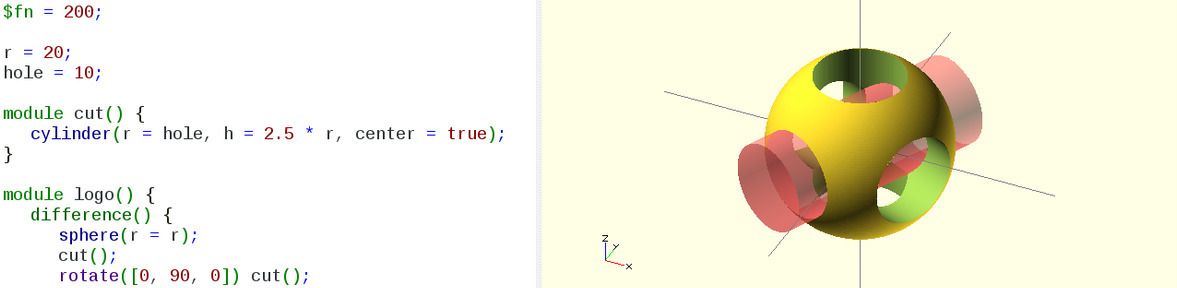 S’initier à la modélisation 3D avec OpenSCAD