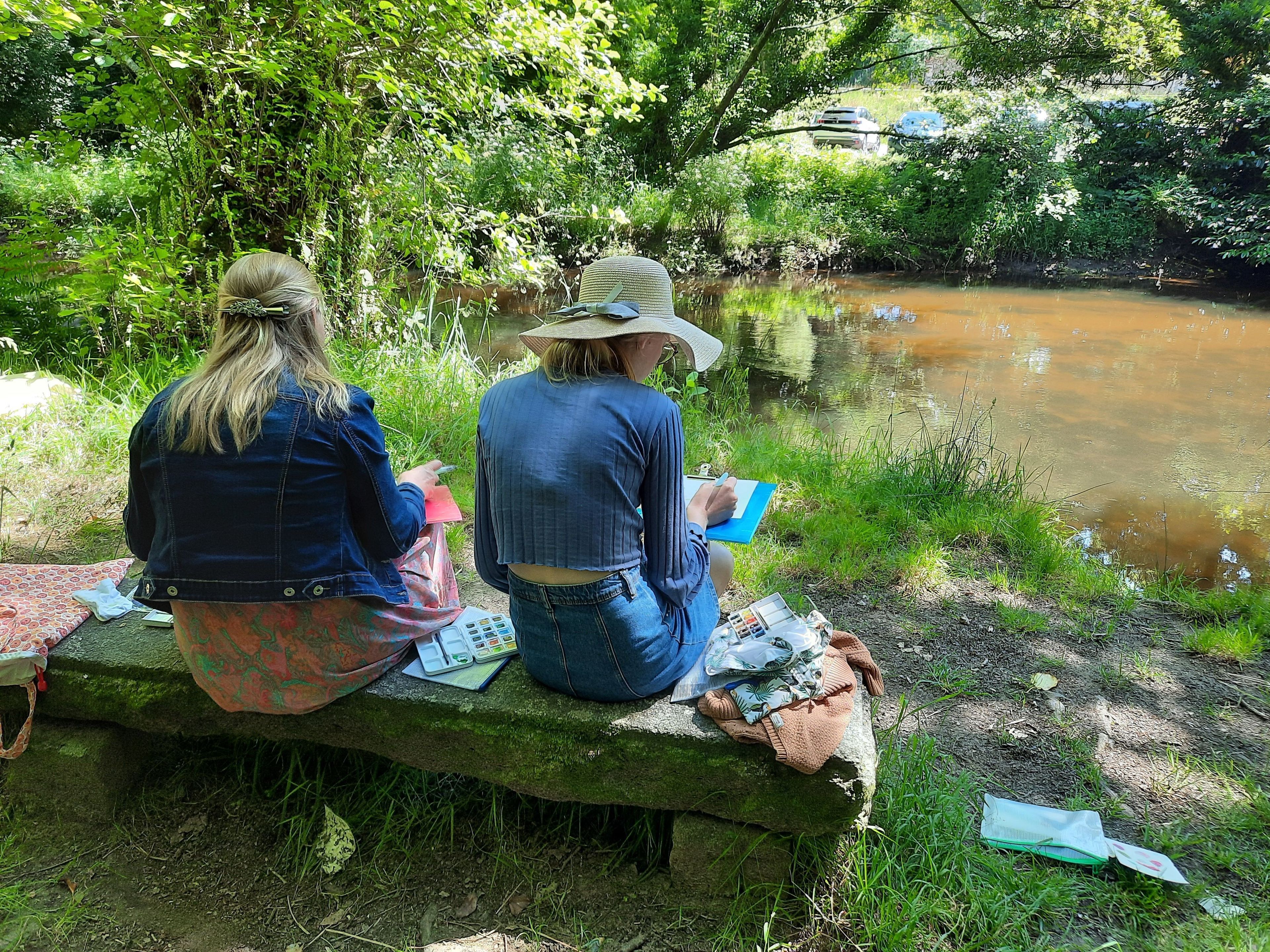 Créer son carnet de nature à Pont-Aven