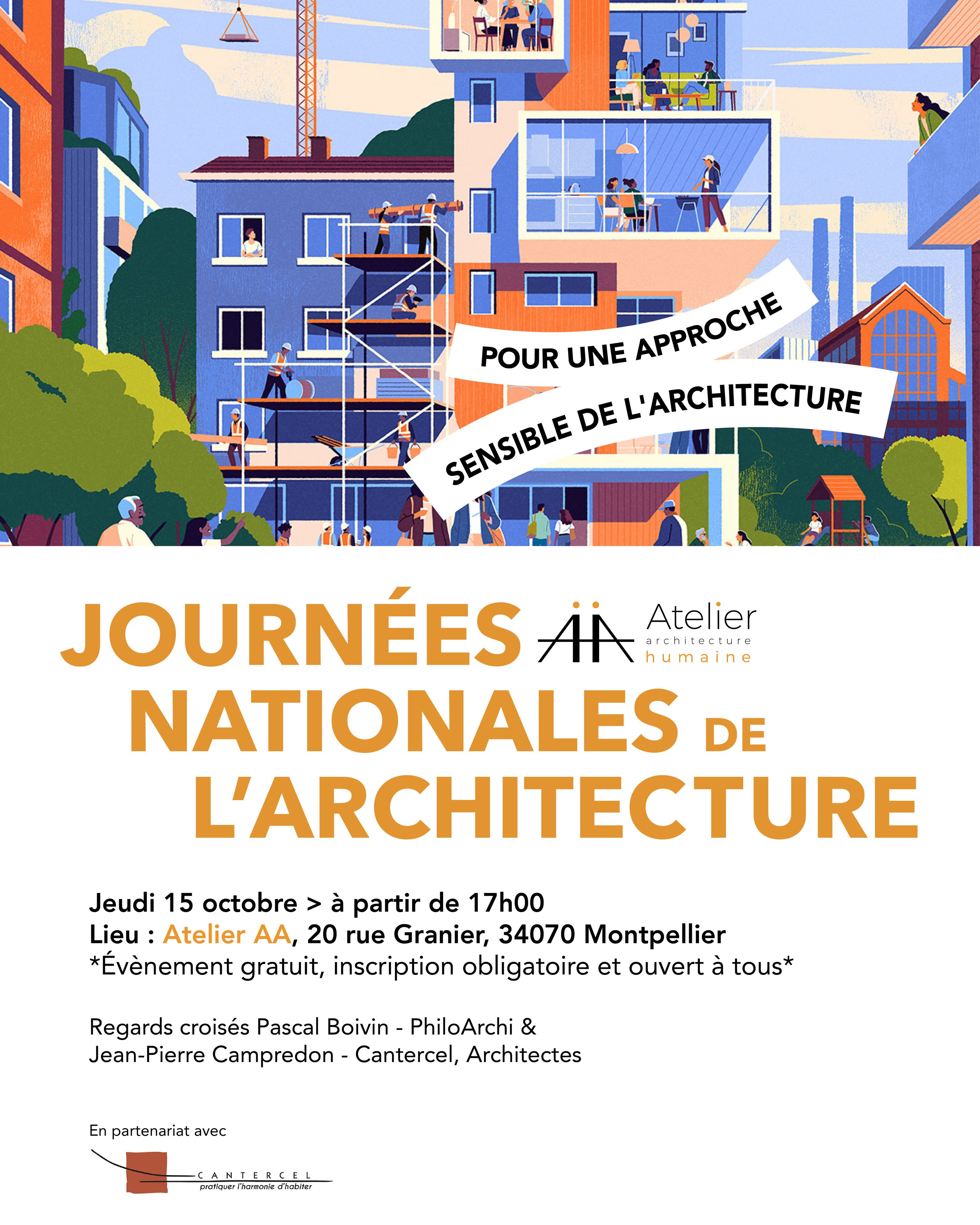 Rencontre : "Pour une approche sensible à l'architecture"