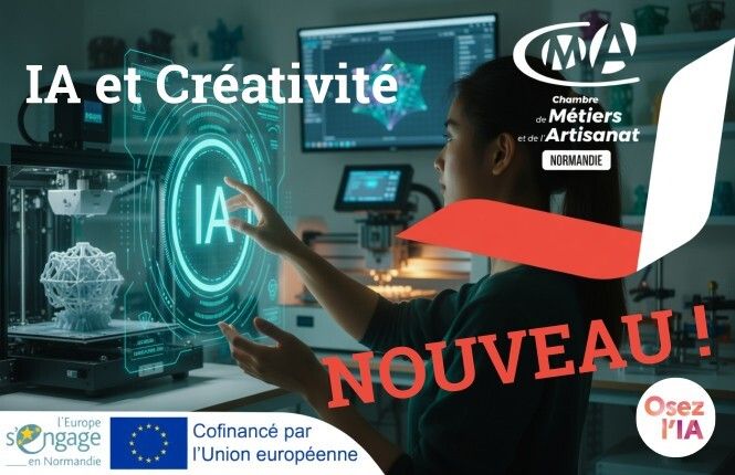 Atelier découverte : L’IA au Service de Votre Créativité Artisanale, à la CMA Normandie à Alençon (61)