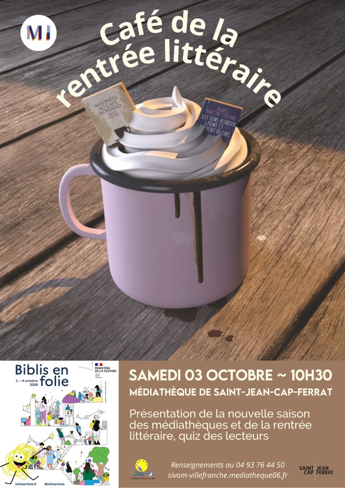 Le café de la rentrée littéraire