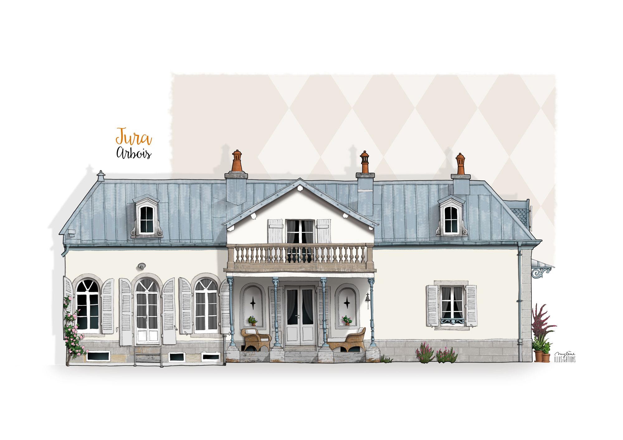 Galerie Mylène Lebois – Architecture et patrimoine dessinés
