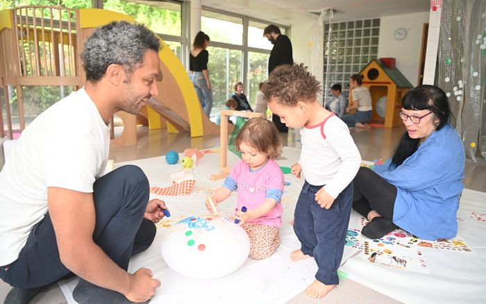 Les Samedis en Famille · Crèche Madeleine Rebérioux