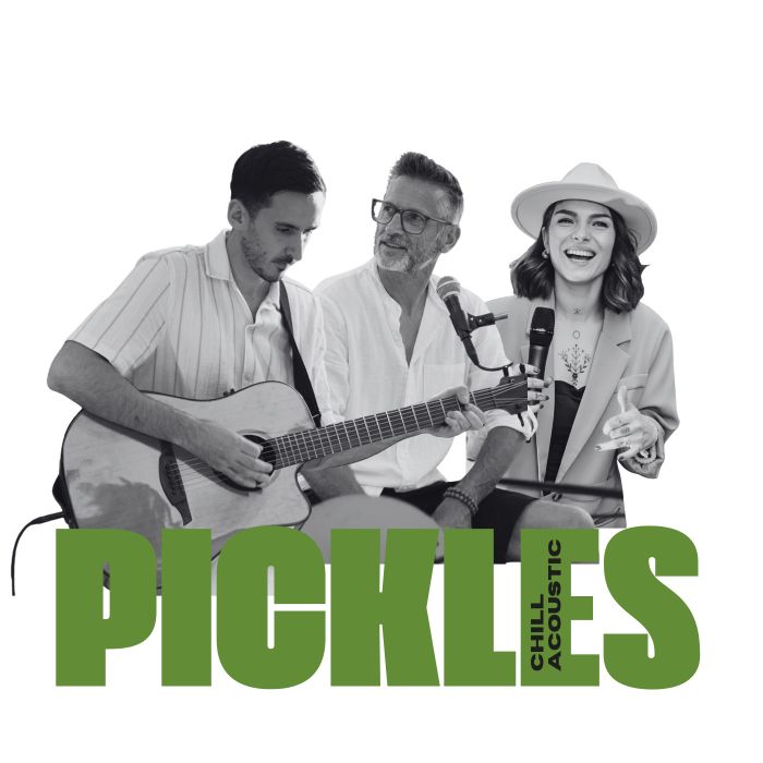 Concert de musique, groupe Pickles Trio