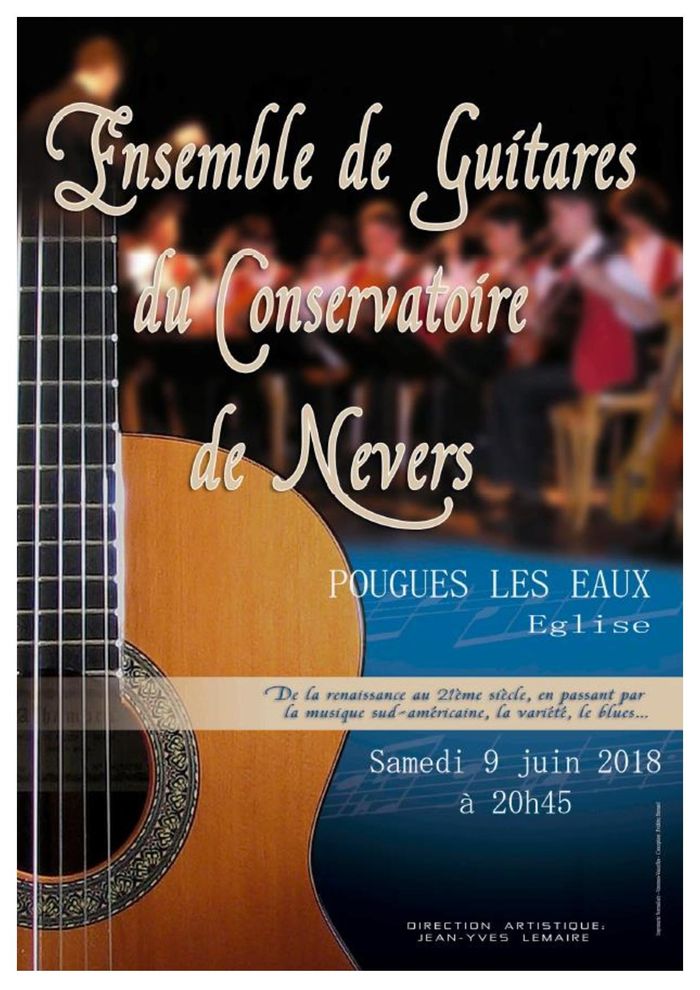 Ensemble de guitares du conservatoire de Nevers