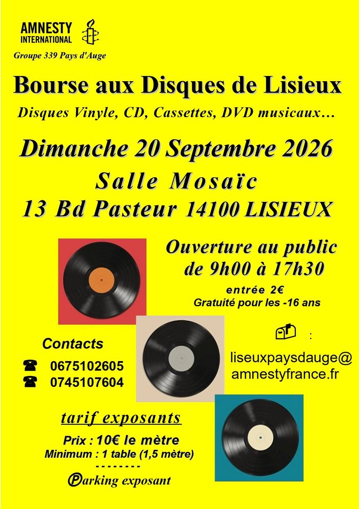 affiche de BOURSE AUX DISQUES