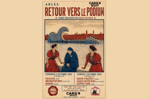 Affiche — Arles sur Rock