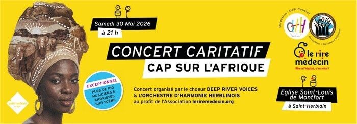 Cap sur l’Afrique ! Orchestre d’Harmonie Herblinois et Deep River Voices