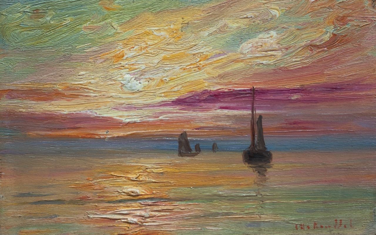 Atelier : peindre le coucher de soleil