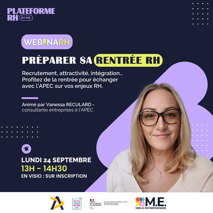 WebinaRH - Préparer sa rentrée RH avec l'Apec