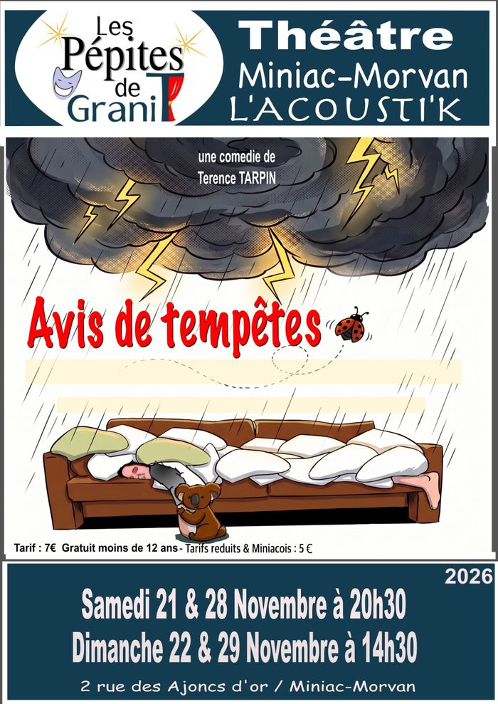 Théâtre : Avis de tempête