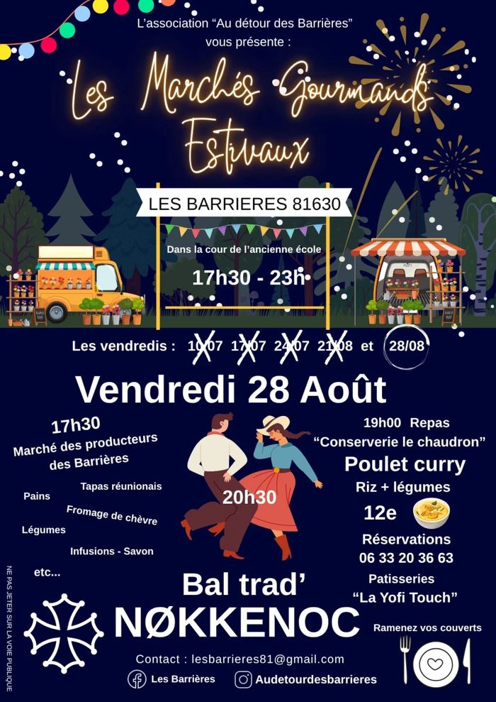 Affiche — Bal trad aux Barrieres 81630
