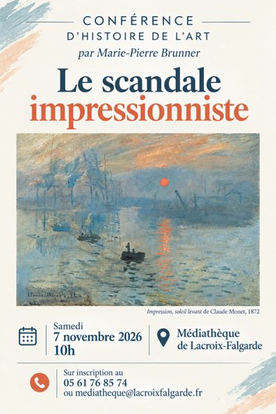 "The Impressionist Scandal": lecture
