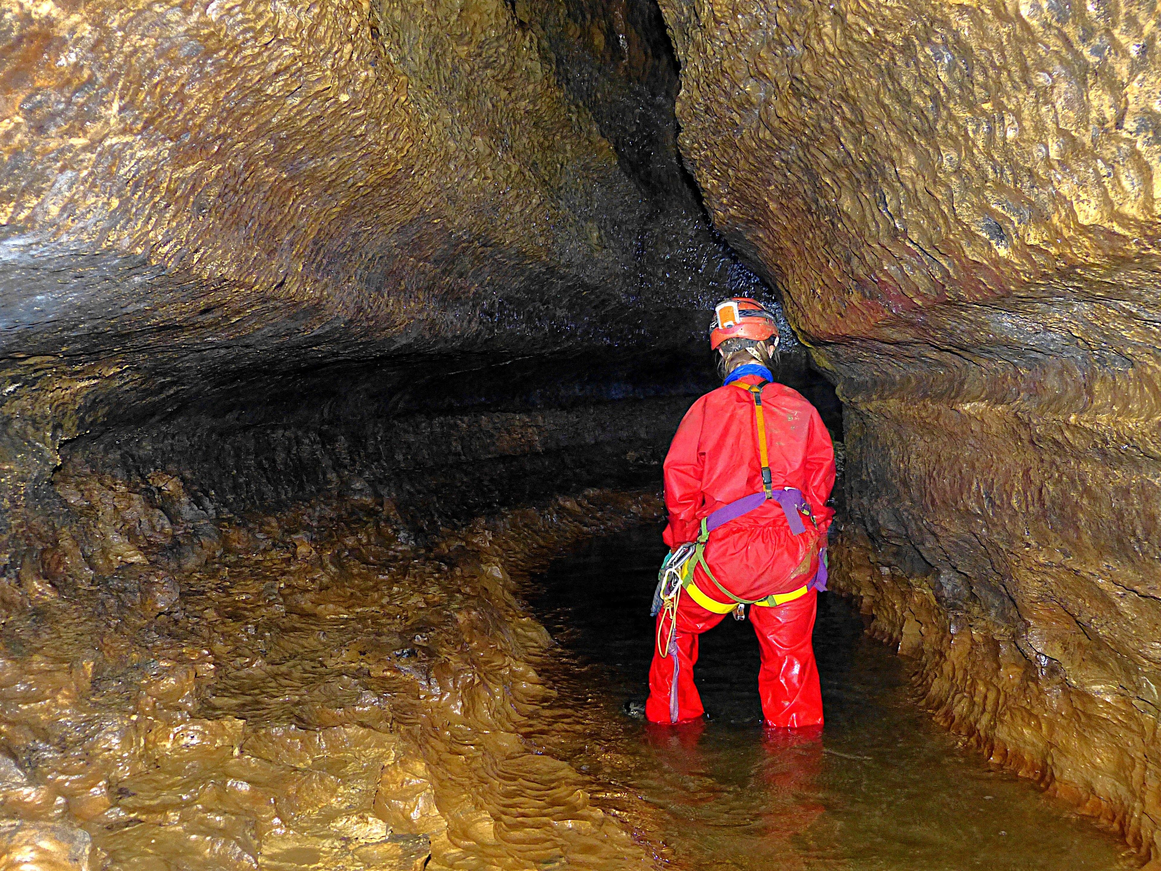 Sortie souterraine d'initiation
