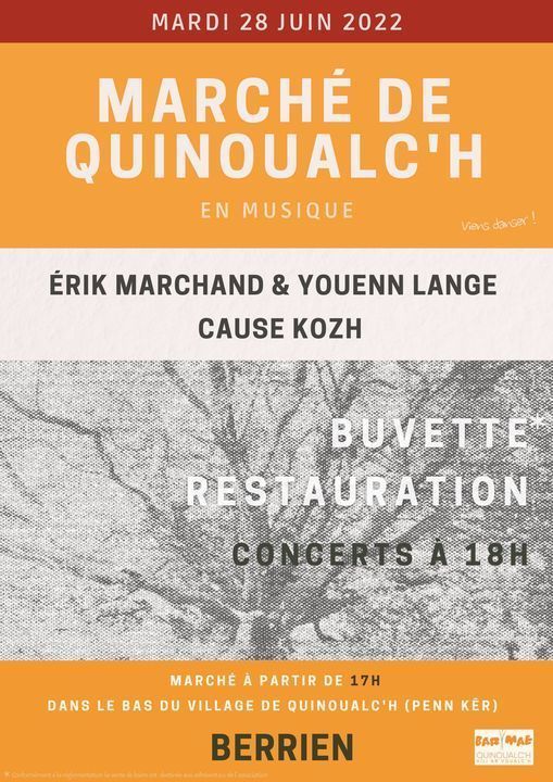 Marché de Quinoualc'h en musique