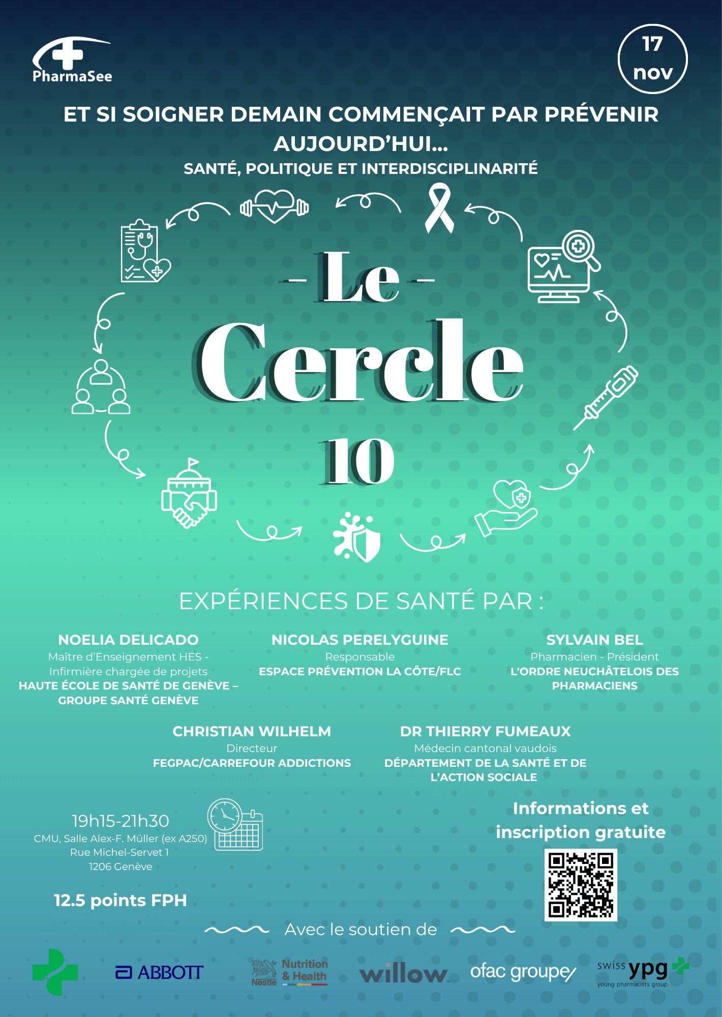 Le Cercle 10 : Et si soigner demain commençait par prévenir aujourd’hui