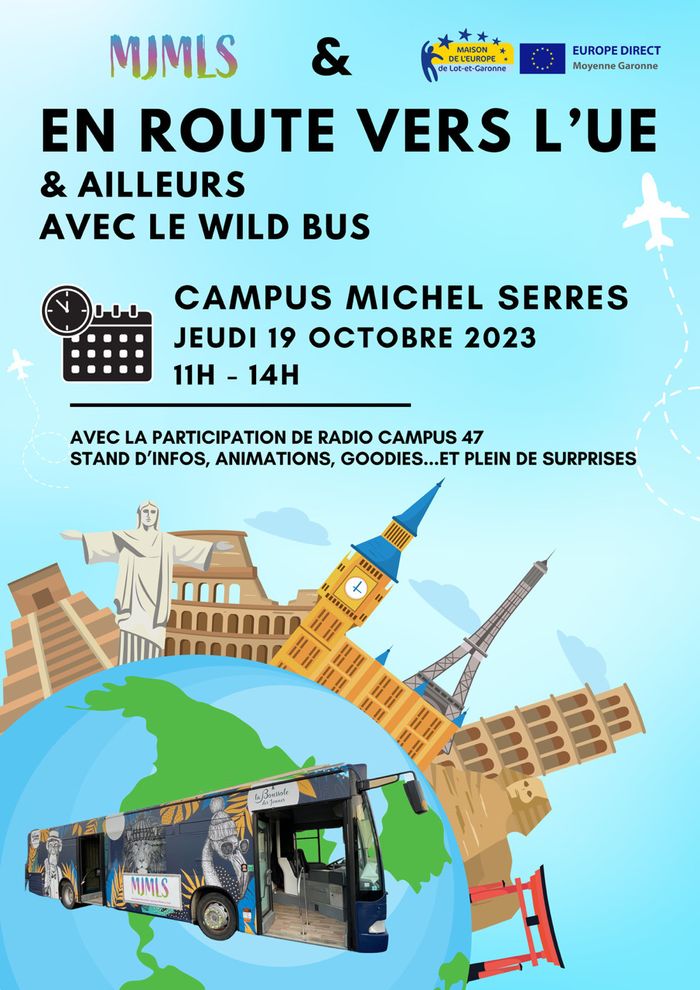 En route vers l'UE avec le Wild Bus !